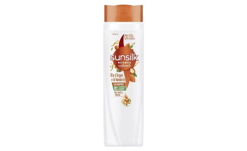 Sunsilk shampoo 250 ml argan e mandorla