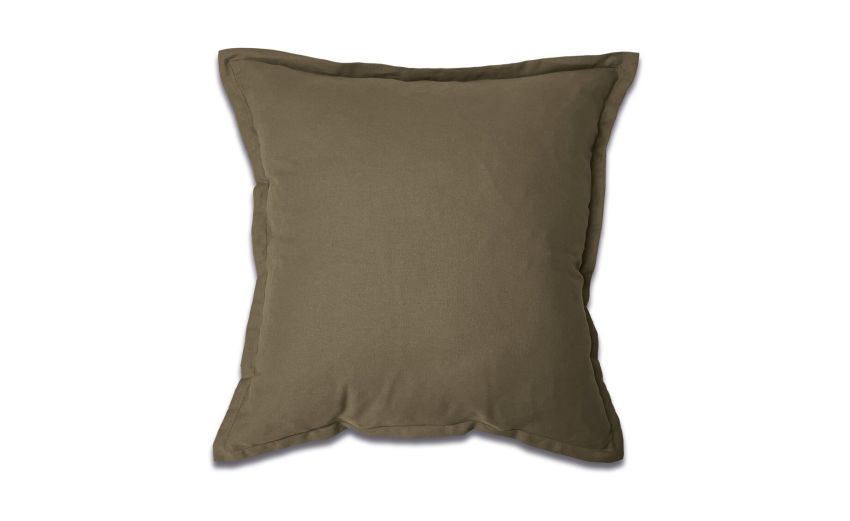 Moon cuscino in cotone 42x42 cm marrone