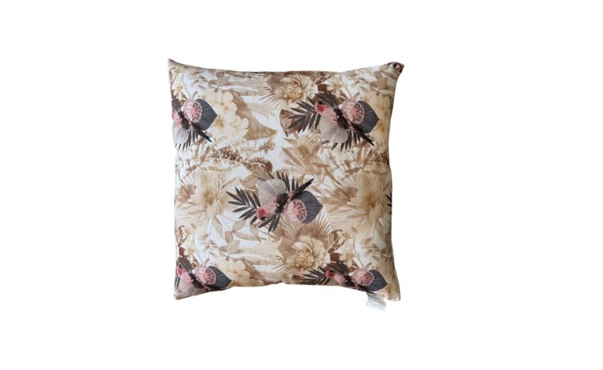 Cuscino Sunole marrone sfoderabile 50x50 cm