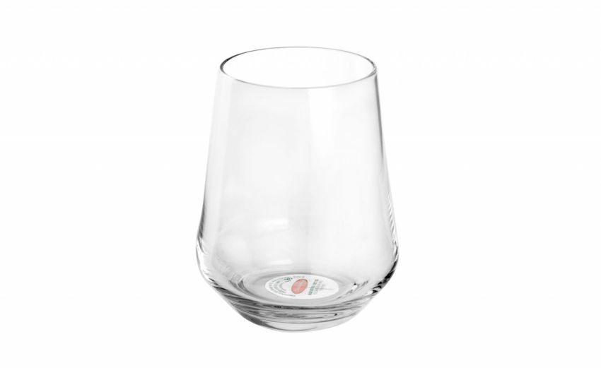 Allegra bicchiere acqua in vetro 435 ml- -Trasparente-Vetro