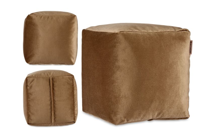 Pouf marrone 30x30x30 centimetri