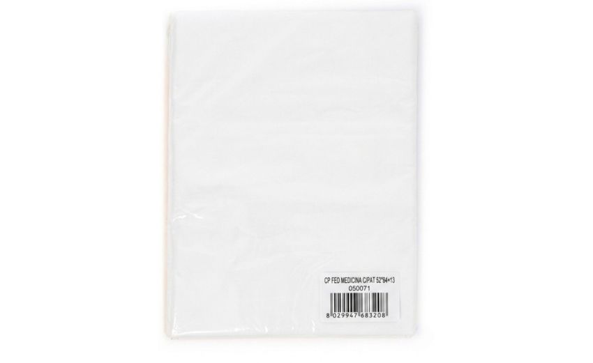 Medy Coppia federe 100% cotone 52x84cm--Bianco-Cotone