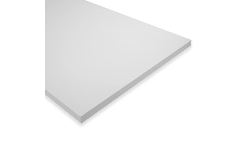Ripiano in melaminico colore bianco 100x60x1