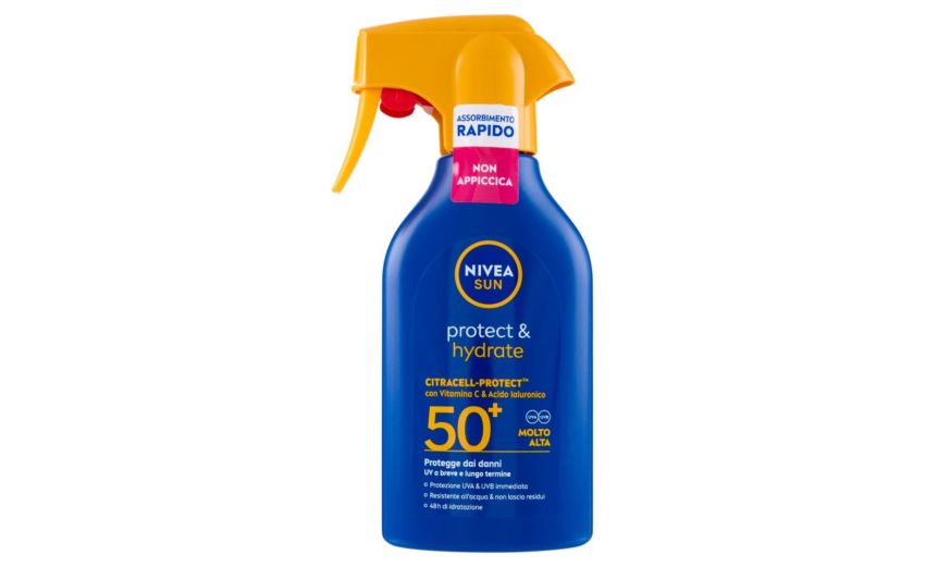 Nivea Sun Protect&amp;Hydrate Spray Solare Protect &amp; Hydrate spf50&#43;250 ml