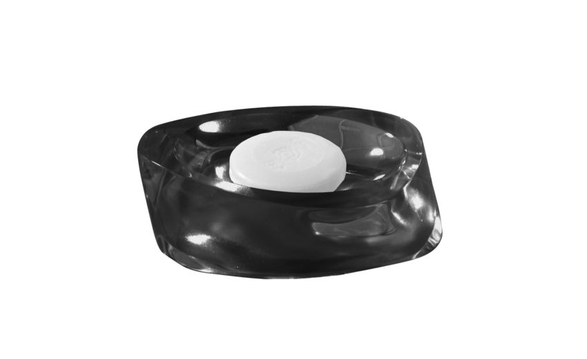 Twist portasapone nero--Nero-Resina-3