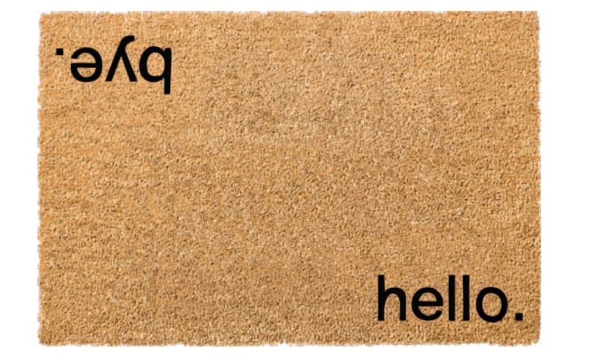 Hello Bye zerbino cocco 40x60cm---Fibra di cocco