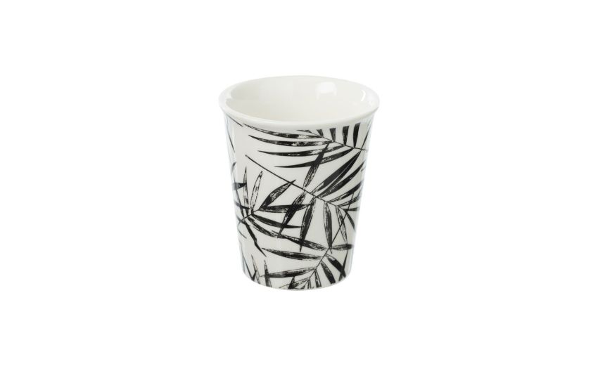 Floral tazzina caffè foliage in porcellana 100 ml ---Porcellana
