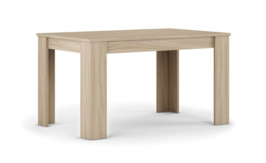 Lisbona tavolo allungabile olmo--Legno naturale-Pannello