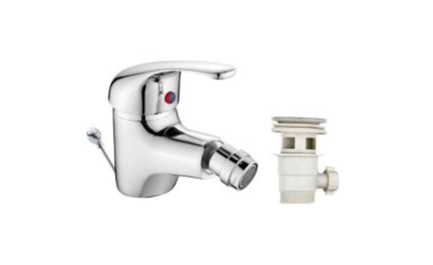 Idrak Katia miscelatore bidet cromo--Cromo