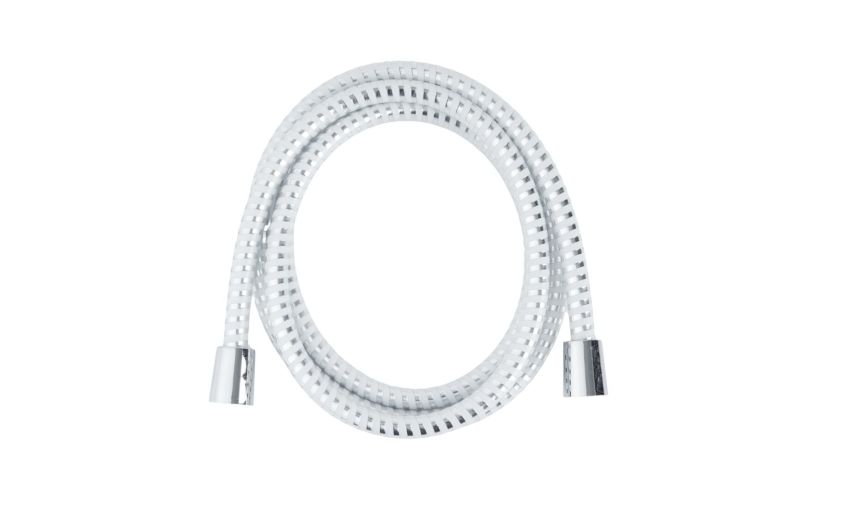 Flessibile doccia 2 metri in PVC argento--Argento-Pvc