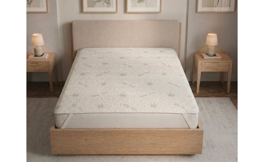 Topper Aloe una piazza e mezza---Poliestere
