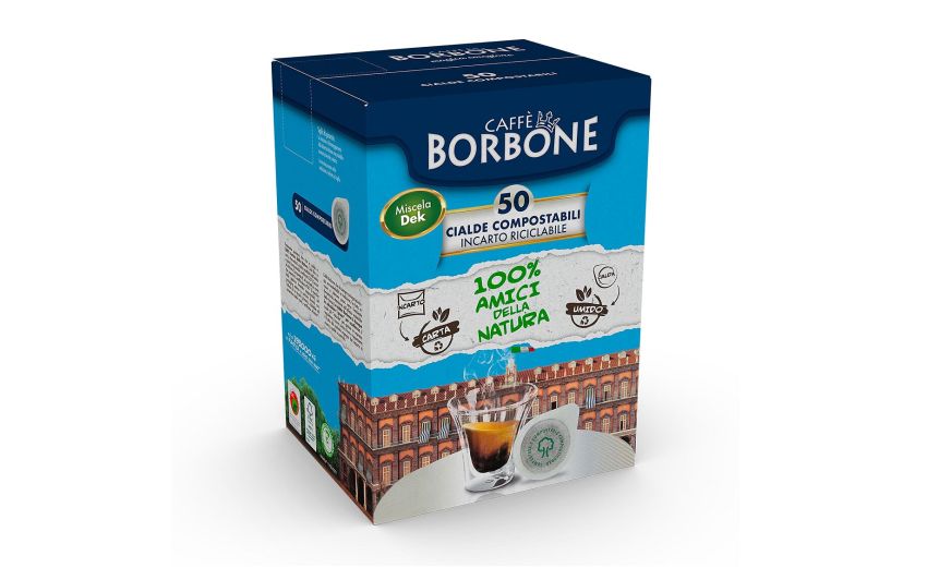 Borbone Box 50 cialde caff&egrave; miscela Dek