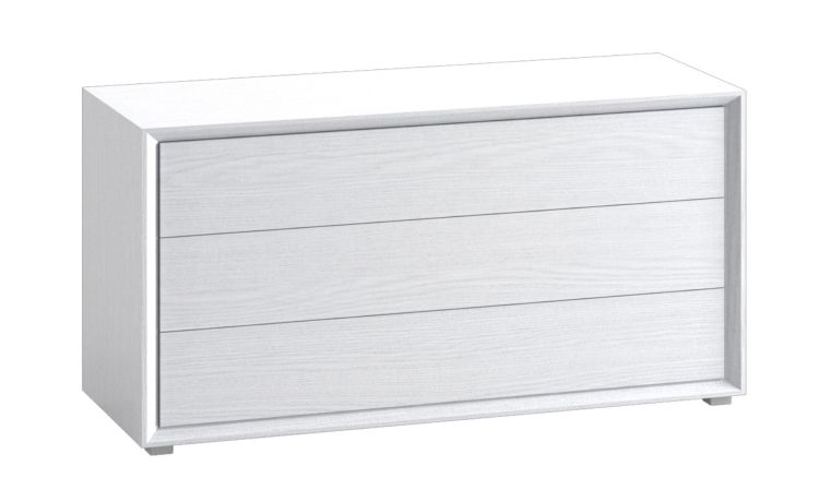 Monica Comò 3 cassetti Nuvola Frassino--Legno naturale-Nobilitato-71,1 cmx141,8 cm