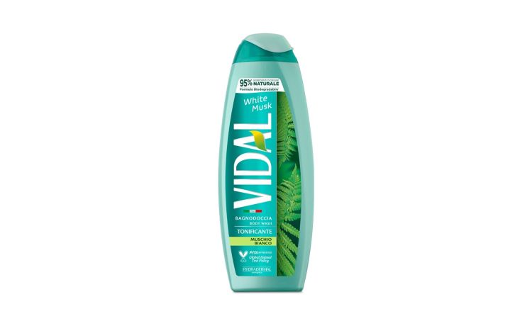 Vidal bagnodoccia tonificante Muschio Bianco-500 ml