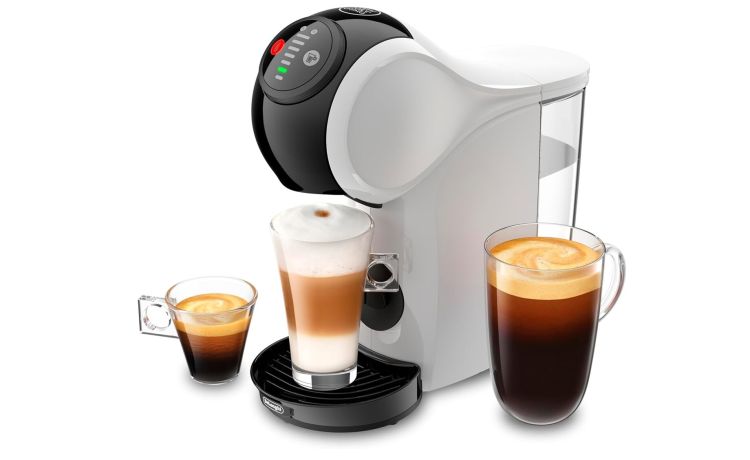 Delonghi Macchine caffè Genio S EDG226.W-con sistema a capsule Nescafè Dolce Gusto-Bianco
