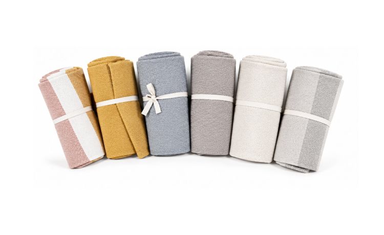 Copritutto tinto filo 170x250 cm colori assortiti---Cotone