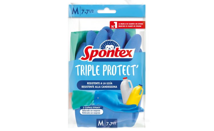 Spontex Guanti Triple Protect M