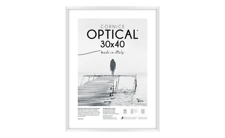 Cornice optical 30x40 cm bianco