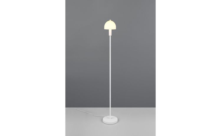 Piantana Glenn bianca attacco E14 altezza 120 cm