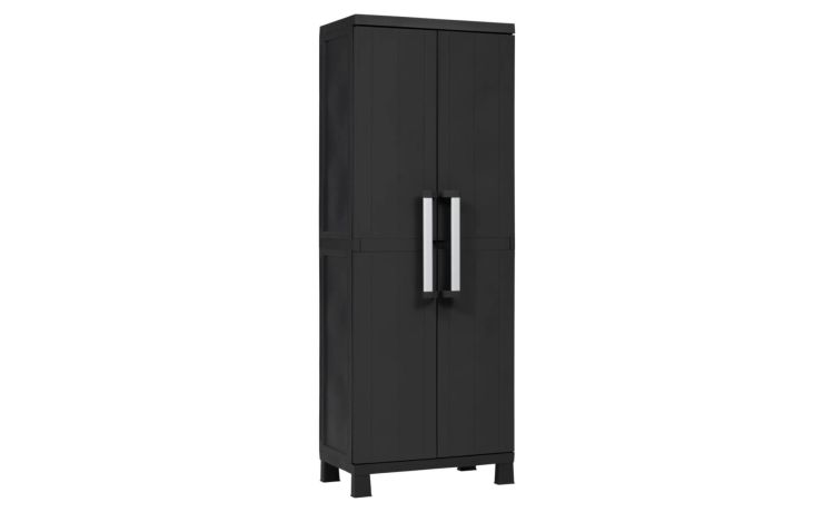Armadio portascope midi 65x37 cm--Nero-Plastica