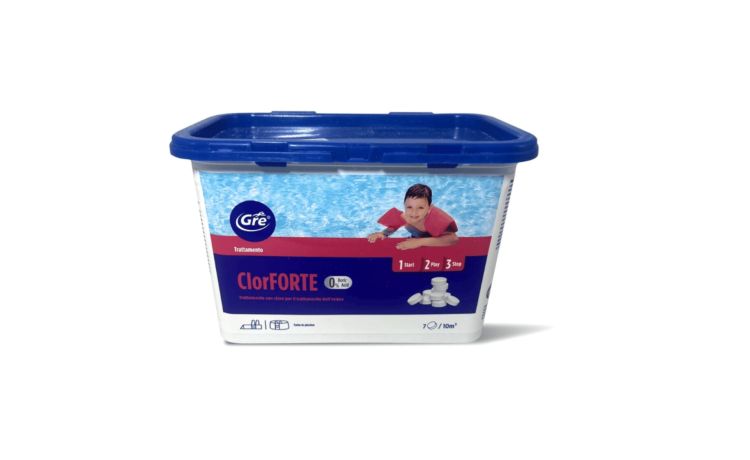 Cloro forte zero borico pastiglie da 30gr - 1kg