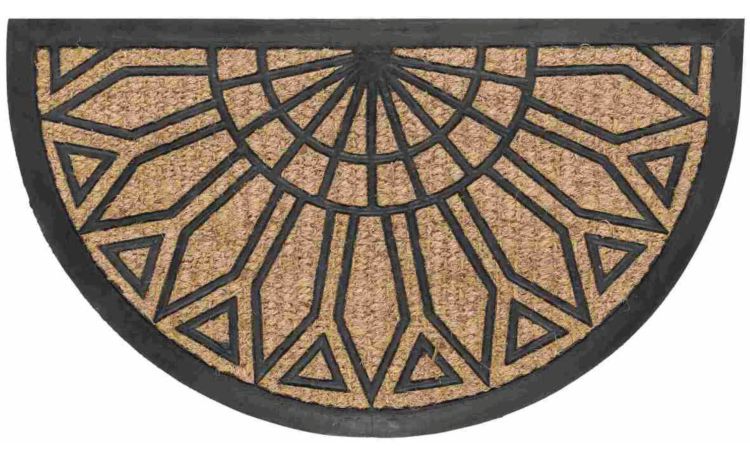 Spider zerbino mezza luna 40x60 cm--Marrone-Fibra di cocco-40 cmx60 cm