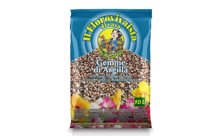 Gemme di argilla Terriflora 10 litri per vasi-Drenaggio e decoro naturale
