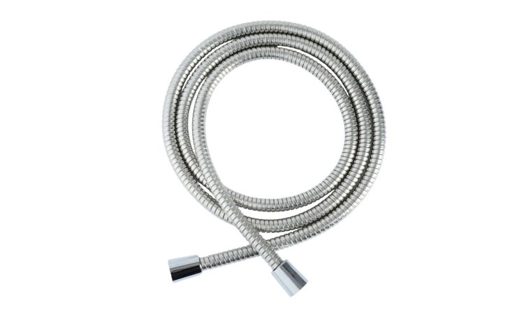 Flessibile doccia estensibile 1,5–2 m in acciaio inox--Grigio-Acciaio inox