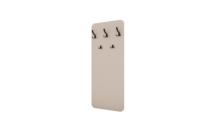 Avola appendiabiti cachemire--Legno chiaro-Melaminico-135 cmx60 cm