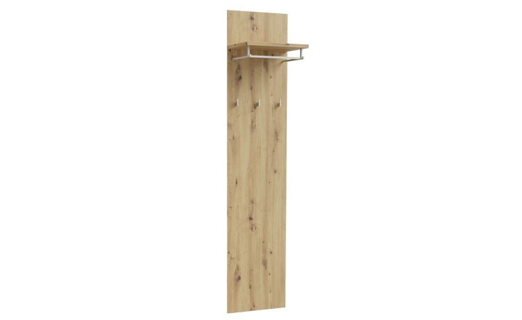 Asti appendiabiti in rovere artisan --Legno-Nobilitato-195,2 cmx45 cm