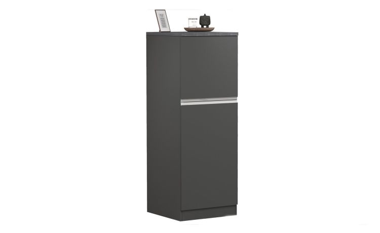 Snack mobile dispensa antracite opaco h165 cm--Antracite-Pannello-165 cmx60 cm