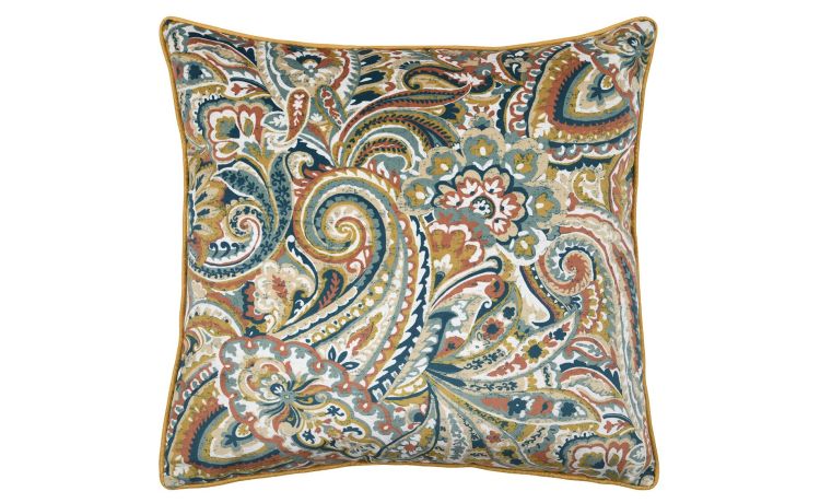 Mumbai cuscino in multicolor 45x45  cm---Tessuto-45 cmx45 cm