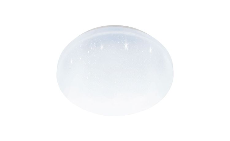 Pogliola plafoniera bianca LED 12 W Ø24 cm- -Bianco-Acrilico