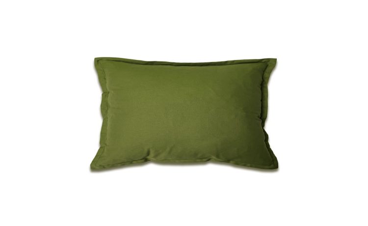 Moon cuscino in cotone 35x55 cm verde scuro