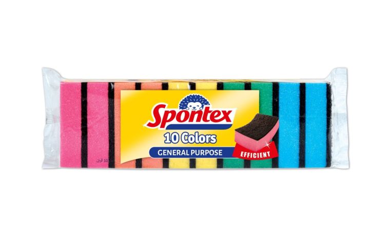 Spugna Colors X10 Spontex