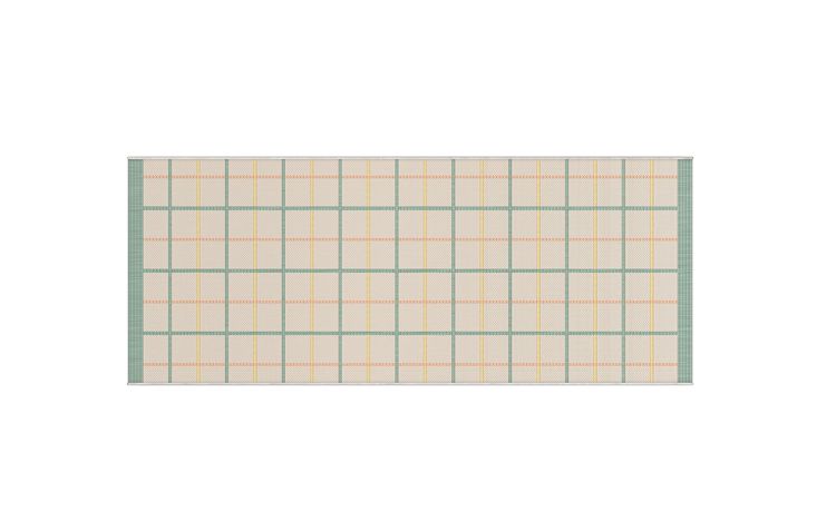 Lilia tappeto 50x120 cm--Beige-Polipropilene-120 cmx50 cm