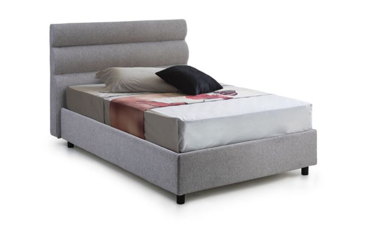 Baleari letto piazza e mezza comfort sale e pepe-In tessuto