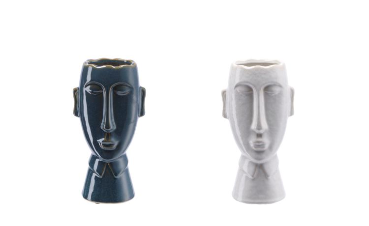 Marty vaso viso h25 cm---Ceramica-25 cmx13 cm