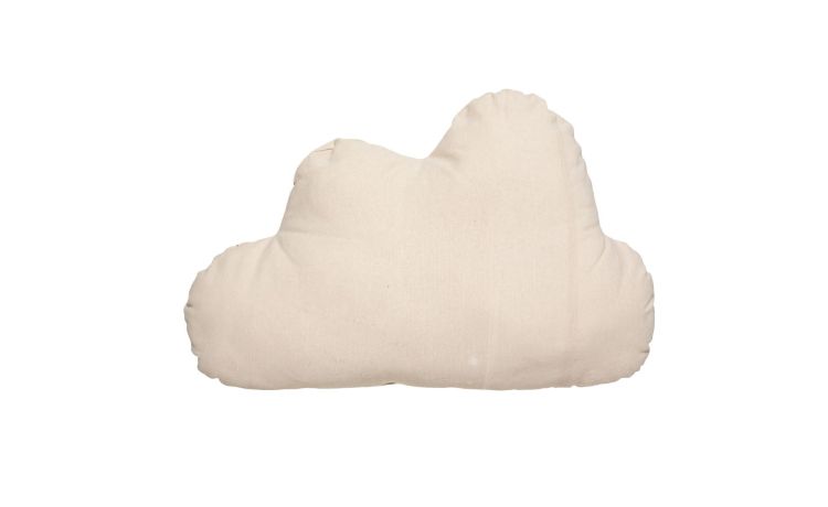 Nuvola cuscino in cotone beige 35x40 cm--Beige--40 cmx35 cm