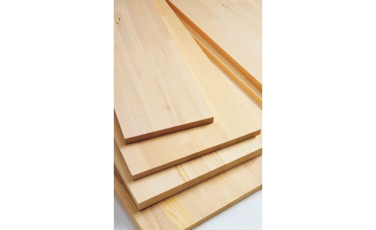 Tavola lamellare in abete 8X400X1000 mm