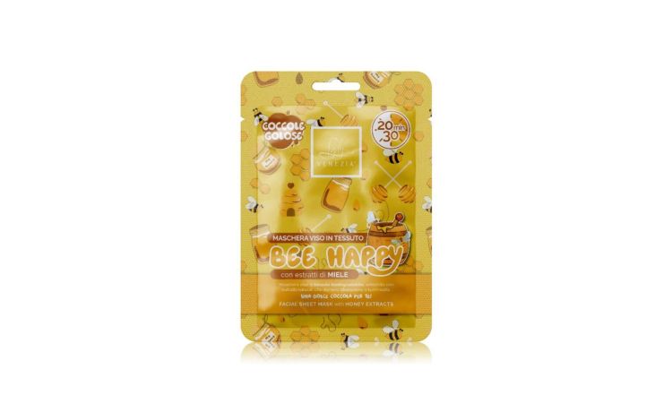 Maschera Tessuto Cg Bee Happy