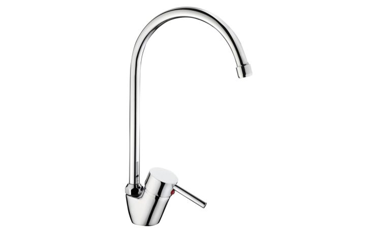 Erica miscelatore cucina Ø40 cm--Cromo