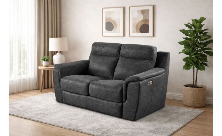 Ravello divano 2 posti relax antracite--Antracite-Tessuto-98 cmx163 cm