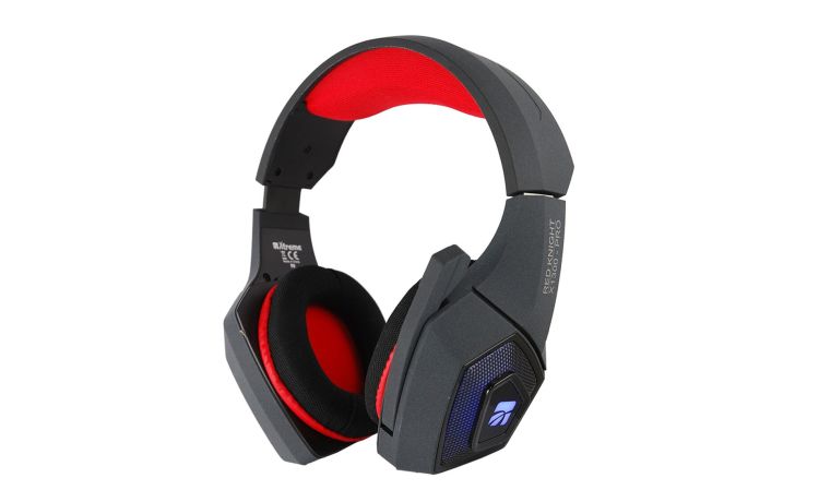 Xtreme cuffie gaming Diamond Line AVENTADOR X25PRO, nero e rosso--Nero