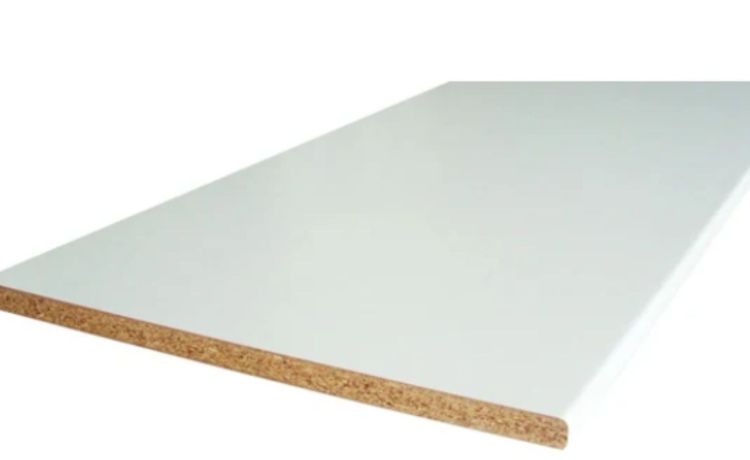 Top cucina bianco 28x600x2050 mm
