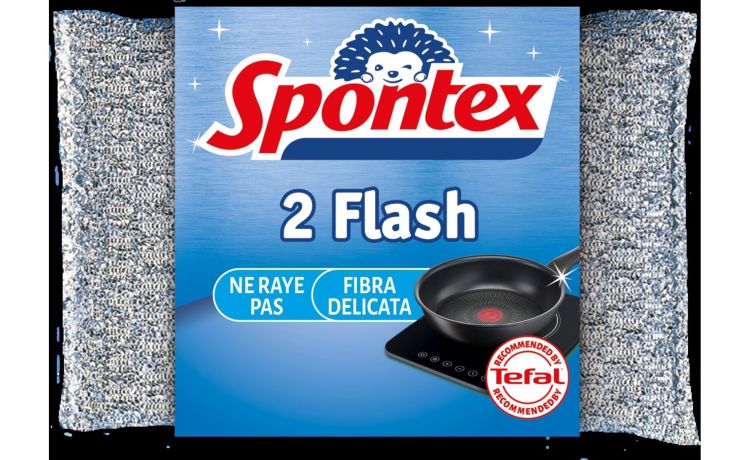 Spontex Set 2 Spugnette Flash 