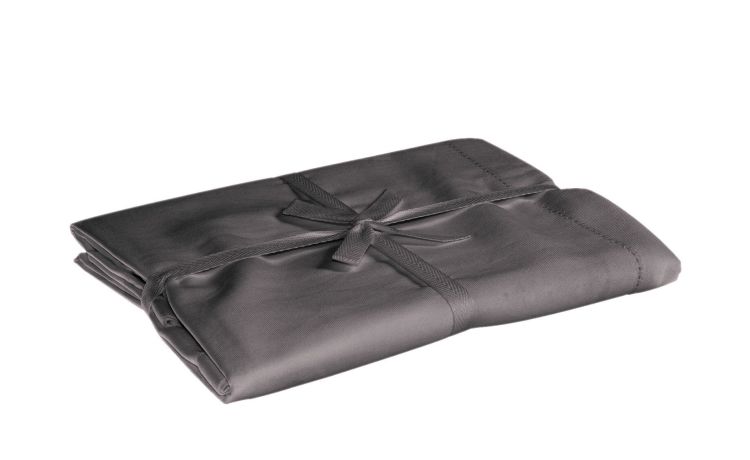 Greta tovaglia grigio scuro 140x240 cm- --100% Cotone-240 cmx140 cm