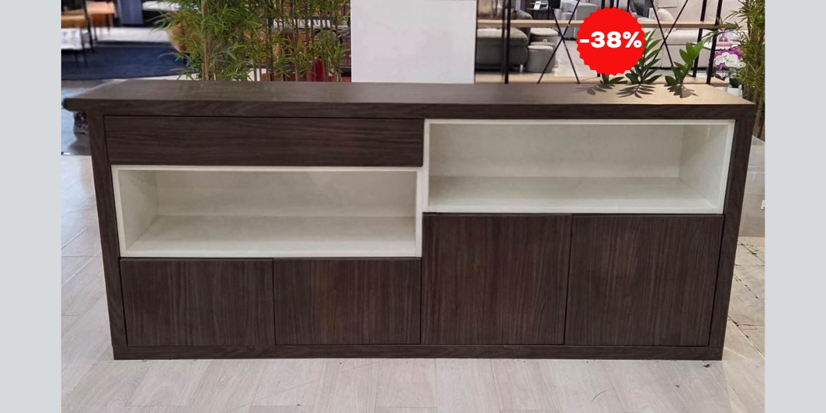 Madia New York Teak/Bianco Opaco Laccato - Settimo Torinese (TO)